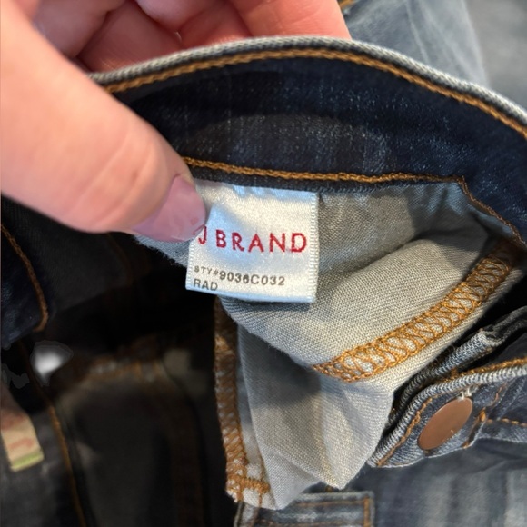 J Brand Women's Medium-Dark Wash Straight Leg Jeans Size 28 - Picture 5 of 7